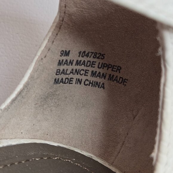 Array Havana White Snake Print Ankle Strap Low Wedge Sandals Sz 9 - Picture 9 of 10